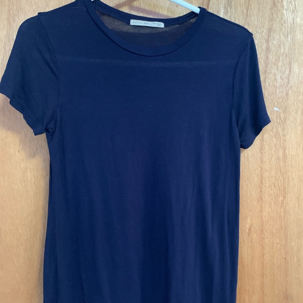 Navy blue women’s small tshirt